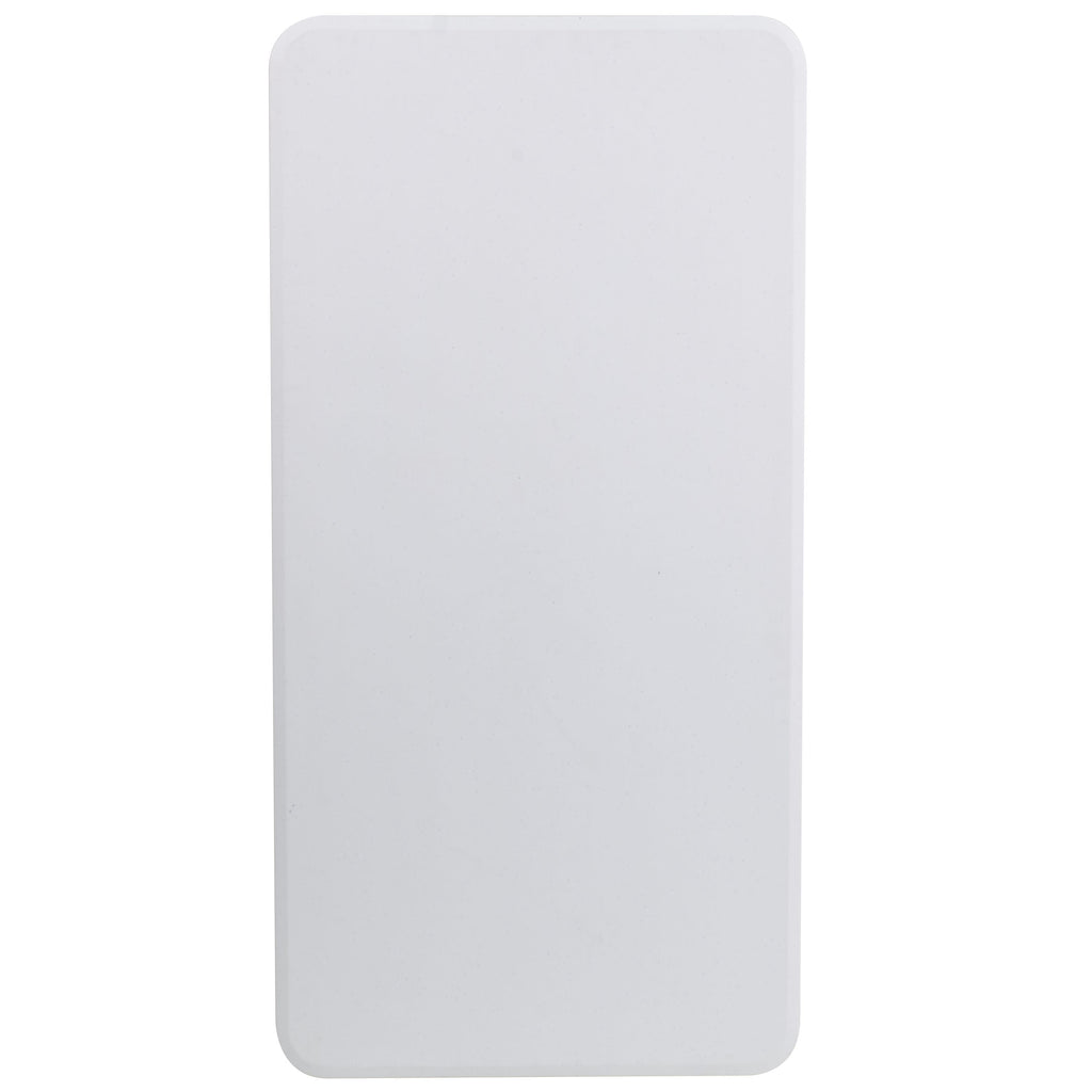 FLASH 4-Foot Rectangular Plastic Folding Table