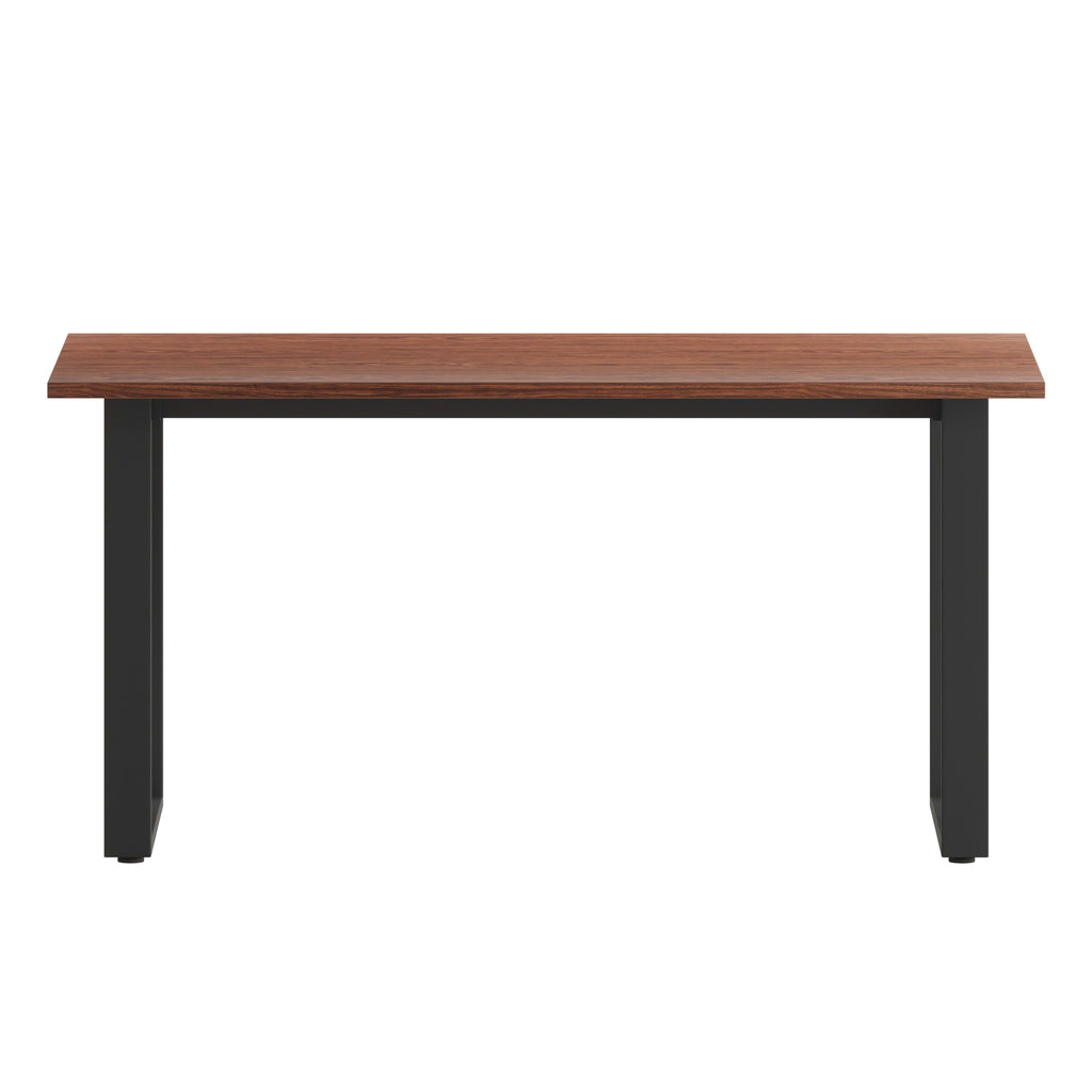 FLASH Commercial Conference Table 152x76cm Double-Sided Laminate U-Frame Steel Base