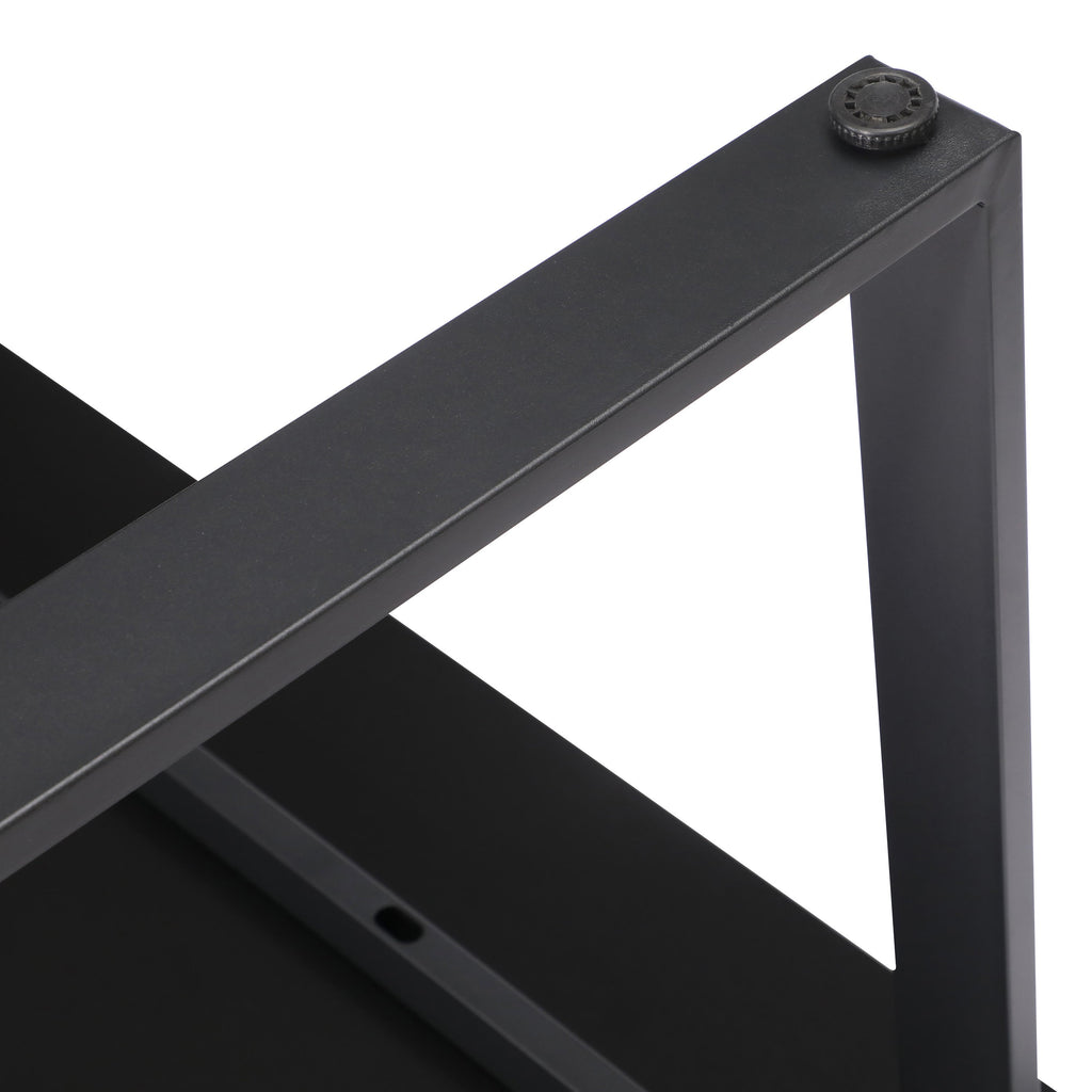 FLASH Commercial Conference Table 152x76cm Double-Sided Laminate U-Frame Steel Base